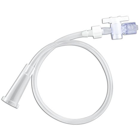 Cook VPI Tube with Drain Bag Connector 14Fr 30cm, Stopcock, Latex-free