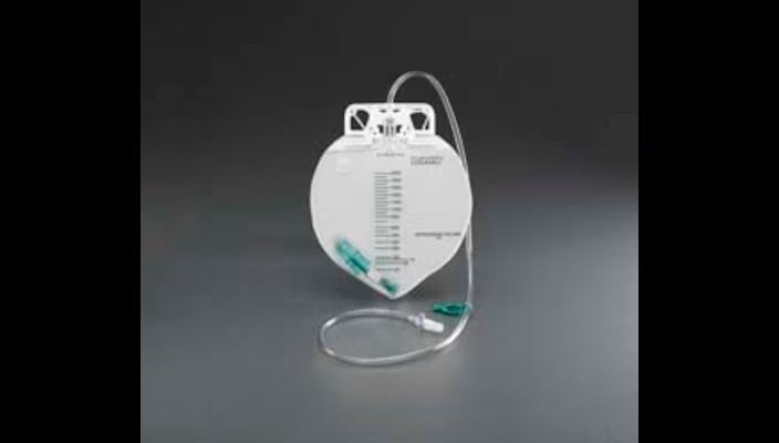 Bard Infection Control Urine Drainage Bag with Anti-Reflux Chamber and Bacteriostatic Collection System 2000mL