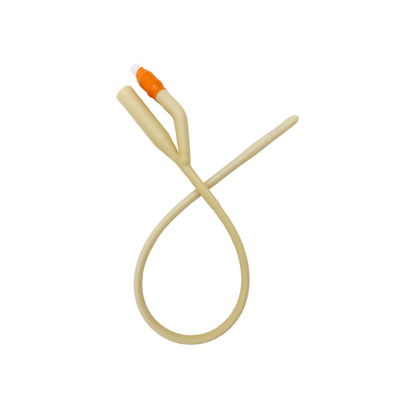 TruCath Silicone-Elastomer Coated Latex Foley Catheter, 2-Way, 30 mL Balloon