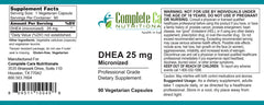 DHEA 25 mg