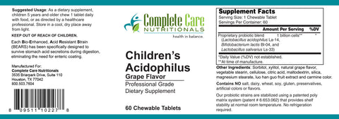 Image of Children's Acidophilus / Grape Flavor