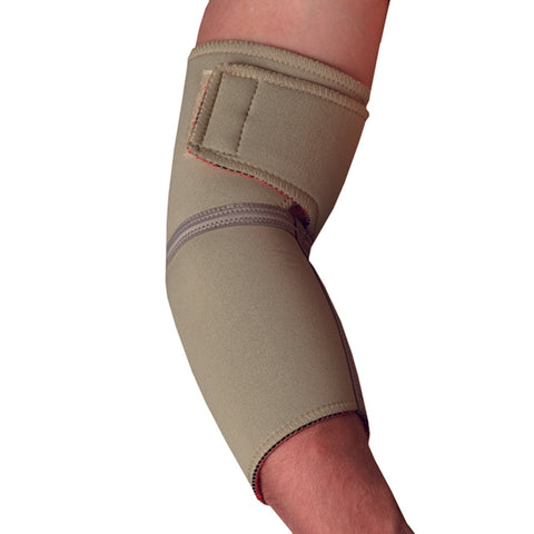 Image of Thermoskin Elbow Wrap for left or right arm beige color 