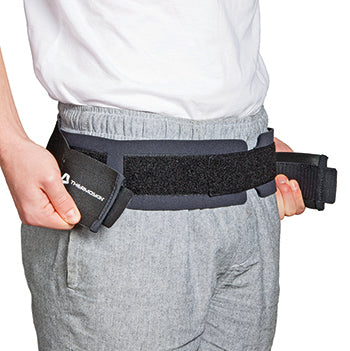 Image of Thermoskin Sacroiliac Belt black front view