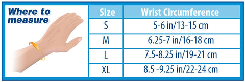 Image of Compression Wrist Sleeve WS6