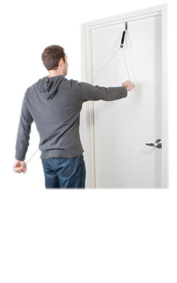 Image of CanDo® Overdoor Shoulder Pulley - Single Pulley with Door Bracket