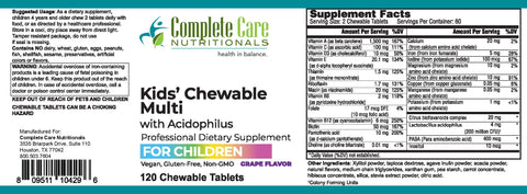 Image of Kid's Chewable Multivitamin with Acidophilus