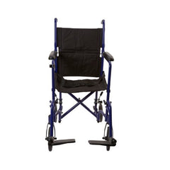 Aluminum Transport Chair with Wheels | Various Colors (1 Count)