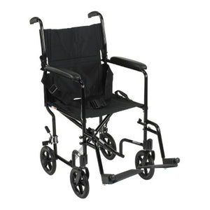 Aluminum Transport Chair with Wheels | Various Colors (1 Count)