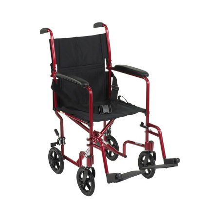 Image of Aluminum Transport Chair with Wheels | Various Colors (1 Count)