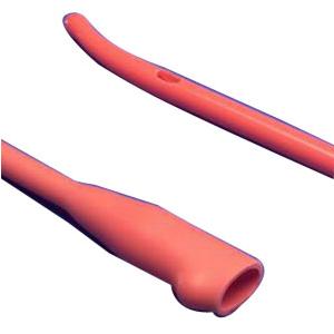 Curity™ Ultramer™ Red Rubber Urethral Catheter, Hydrogel-Coated 16Fr Coude, 16