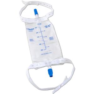 Cardinal Leg Bag with Twist Valve, Straps, 600 mL
