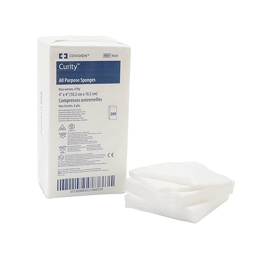 Kendall Versalon™ Non-Sterile Non-Woven Sponge, 4-Ply, Bulk, 4