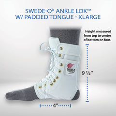 Swede-O Ankle Lok Brace with Knit Tongue