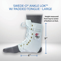 Swede-O Ankle Lok Brace with Knit Tongue