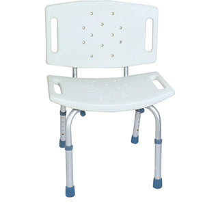 Aluminum Shower Chair, With Back