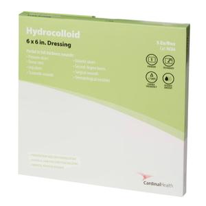 Image of Cardinal Health™ Hydrocolloid Wound Dressing, 6" x 6"