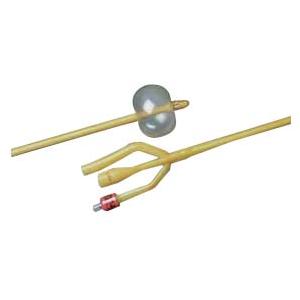 Bardex® Lubricath® Continuous Irrigation 3-Way Foley Catheter, Lubricated, 18Fr, 5cc Balloon Capacity