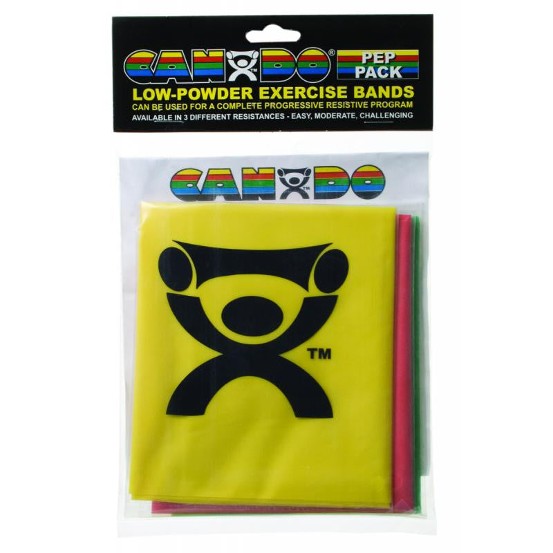 CanDo® Latex-Free Exercise Band - PEP™ Pack