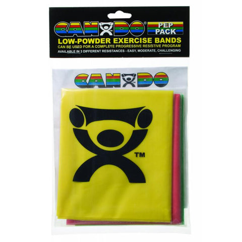Image of CanDo® Latex-Free Exercise Band - PEP™ Pack