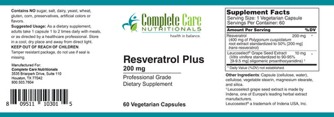 Resveratrol Plus 200 mg
