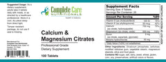 Calcium & Magnesium Citrates