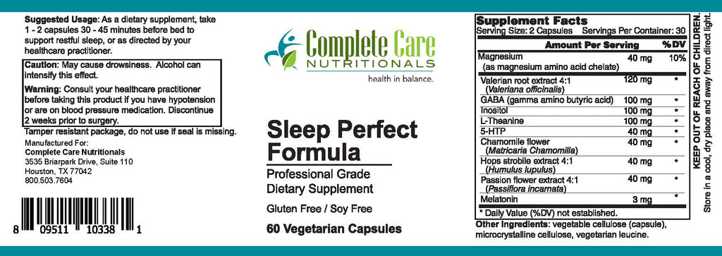 Sleep Perfect Formula