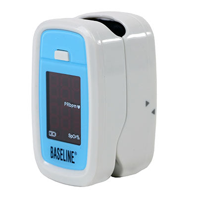 Image of Baseline® Fingertip Pulse Oximeter, Standard (2 AAA batteries included)