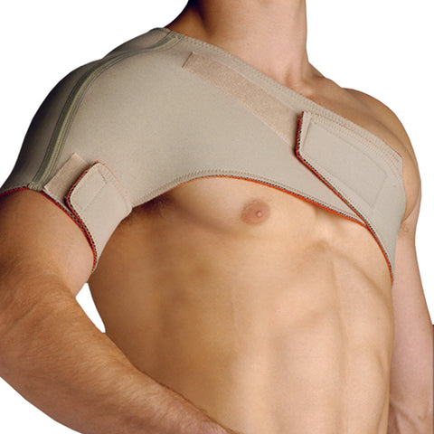 Image of Thermoskin Sports Shoulder beige front view