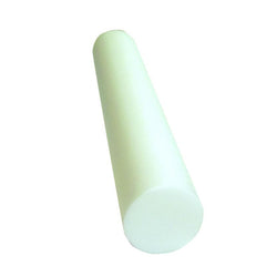 CanDo® Foam Roller - White PE Foam