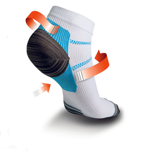 Thermoskin FXT Compression socks ankle white compression arrows
