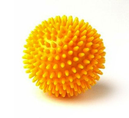 Massage ball, 8 cm (3.2 inches), Yellow