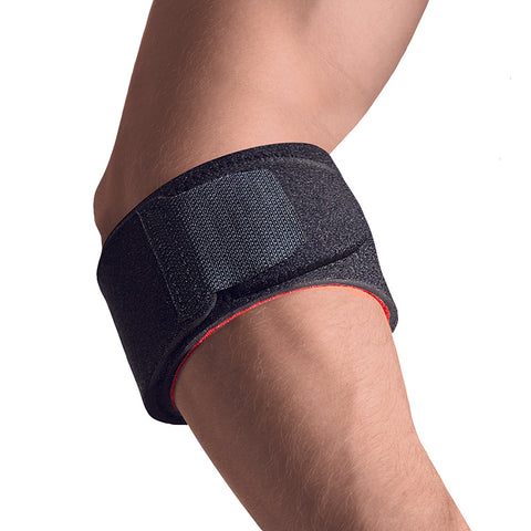 thermoskin sport tennis elbow brace for left or right arm black color