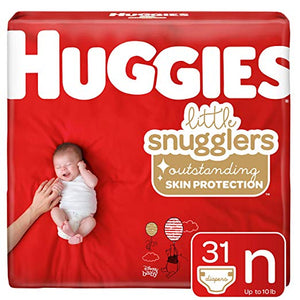 Huggies Little Snugglers, Baby Diaper, Newborn, Disposable