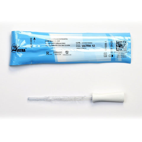 Cure Ultra Intermittent Female Catheter, Straight Tip