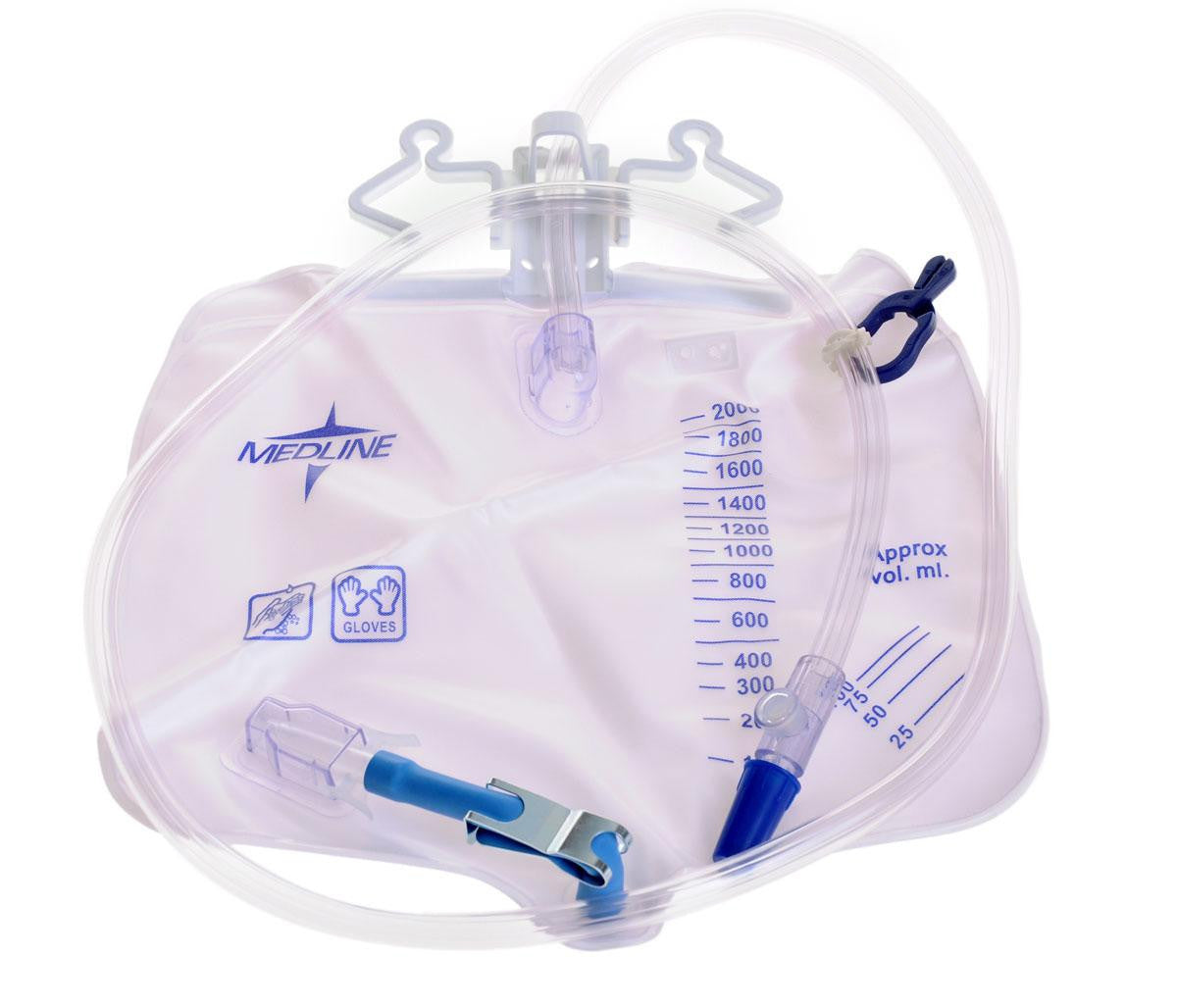 Medline 100% Silicone 1-Layer Foley Catheter Tray with Drain Bag - Tot |  Devine Express