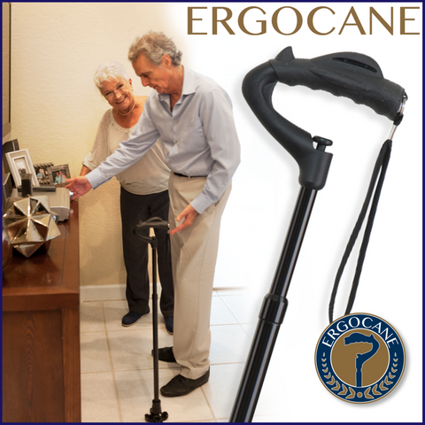Image of Ergocane Fully- Adjustable Ergonomics Cane