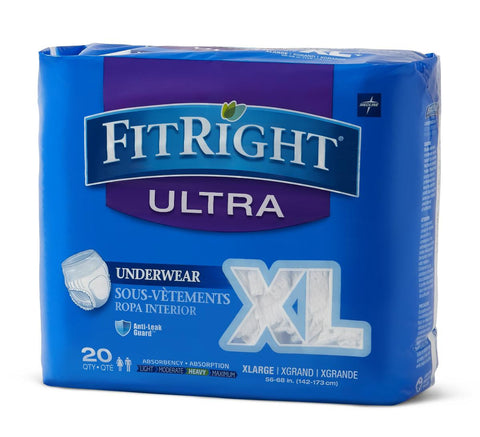 Image of FitRight Ultra Protective Underwear | Moderate Absorbency
