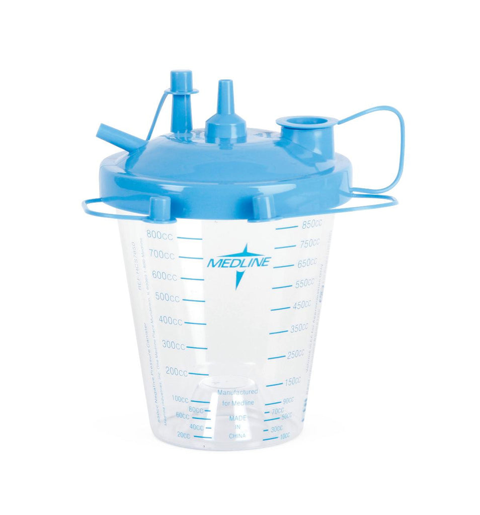 CANISTER,SUCTION,850 CC W/FLOAT LID