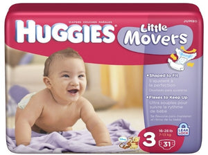 Huggies Little Movers Diapers by Kimberly-Clark