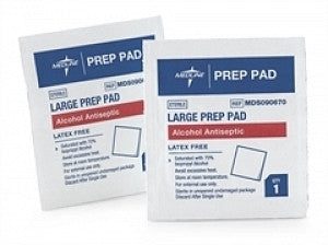 Image of PAD,PREP,ALCOHOL,LARGE,2-PLY,STERILE