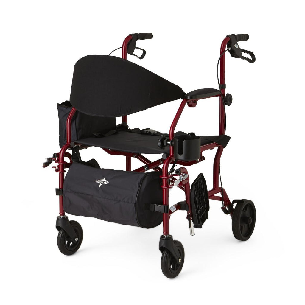 Combination Rollator/Transport Chair (1 Count)