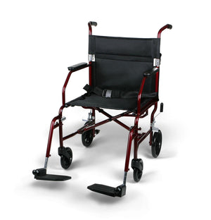 Steel Transport Chair with Ultra-Light Steel