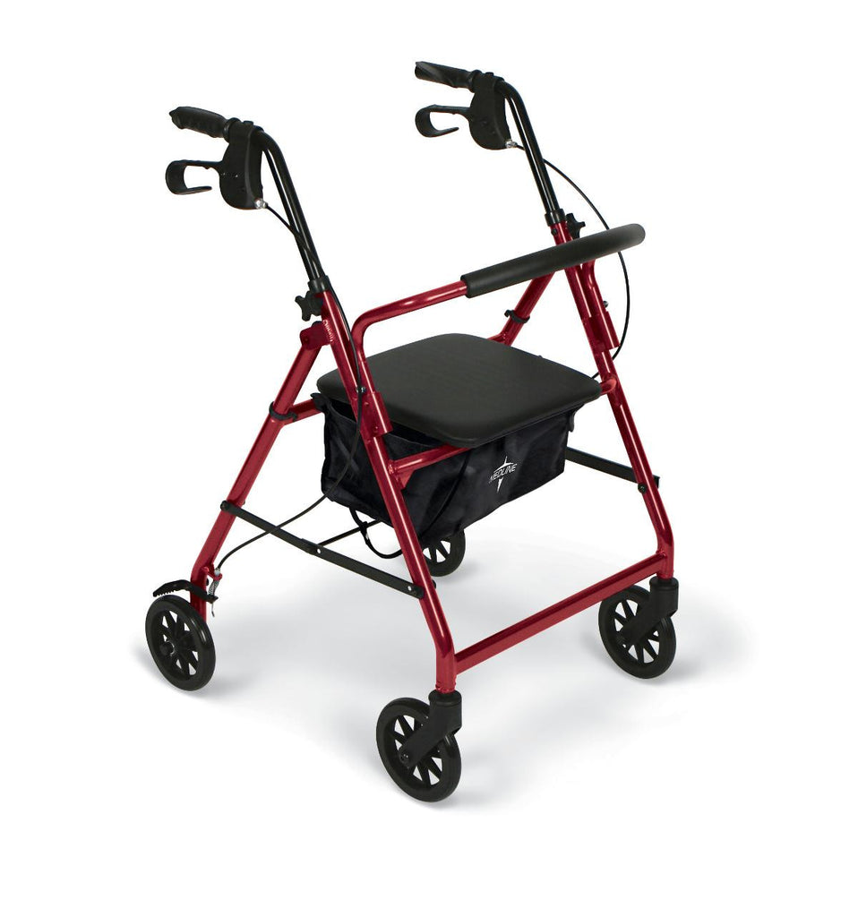Basic Steel Rollators by Guardian | Various Colors (1 Count)