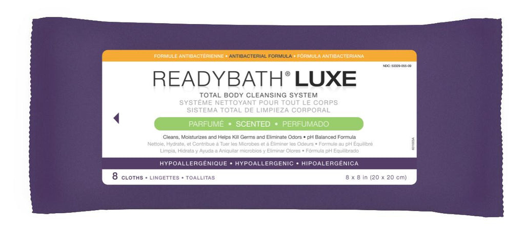 ReadyBath® LUXE Total Body Cleansing Heavyweight Washcloths