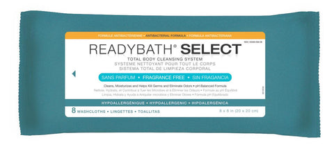 Image of ReadyBath SELECT Medium Weight Cleansing Washcloths