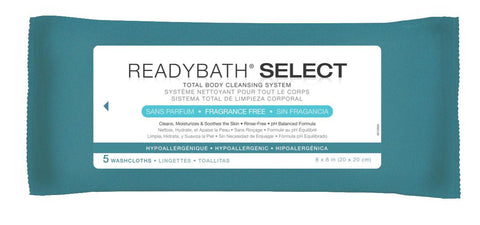 Image of ReadyBath SELECT Medium Weight Cleansing Washcloths