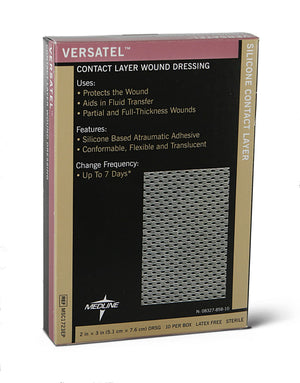 Versatel Contact Layer Dressings 2X3 (50 Count)