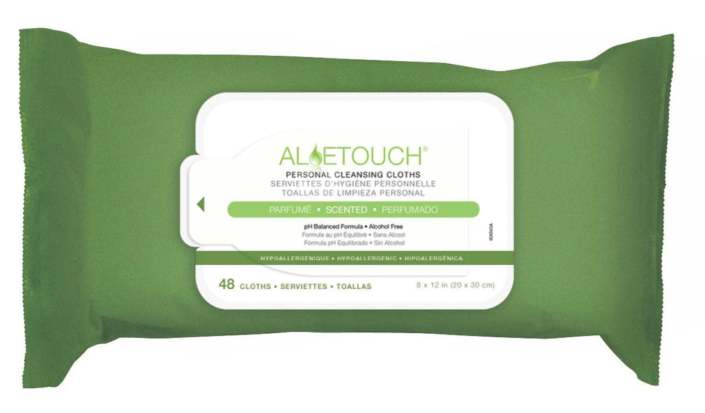 Aloetouch® Personal Cleansing Wipes  | SCENTED