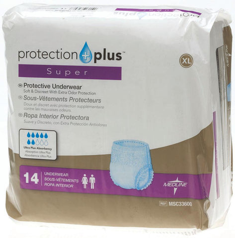 Image of Protection Plus Super Protective Adult Underwear
