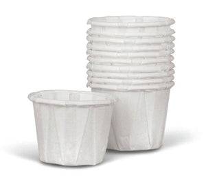 Disposable Paper Souffle Cups .75 OZ (250 Count)